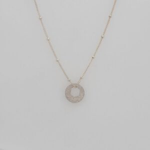 Sterling Silver Small Round Disc Pendant