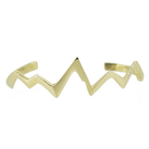 14K Teton Lightweight Cuff Bracelet